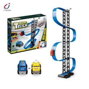 Chengji Toys <span class=keywords><strong>R</strong></span> Us car slot car pistas ensamblar magnético de alta velocidad fricción coche deslizante nuevo estilo DIY juego de pistas de carreras slot toy - Product Image 5
