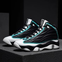 Sneakers de basket-ball de luxe pour hommes, style streetwear, à semelle épaisse, design de créateur