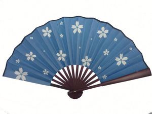 Éventails pliables portables en bambou et tissu, peints sur mesure, style chinois, pour mariages et festivals - Product Image 4