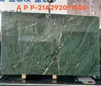 Quartzite vert fleuri du Brésil |   Dalles de quartzite vert de luxe exotique pour la décoration intérieure de villas