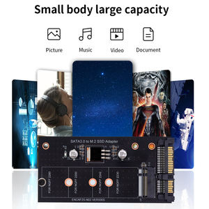 Tarjeta Adaptadora TISHRIC NGFF <span class=keywords><strong>M</strong></span>.<span class=keywords><strong>2</strong></span> B-Key a SATA, Convertidor de SSD <span class=keywords><strong>M</strong></span>.<span class=keywords><strong>2</strong></span> a SATA - Product Image 5