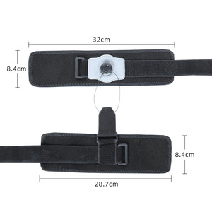 Attelle orthopédique réglable en néoprène pour pied tombant, stabilisateur unisexe, attelle de nuit pour fasciite plantaire, support professionnel de la cheville - Product Image 6