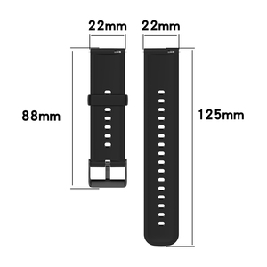 Correa Deportiva de Goma de 22 mm para Reloj Huawei GT6 GT5 <span class=keywords><strong>GT</strong></span> 4, Correa de Silicona para Reloj Garmin - Product Image 6