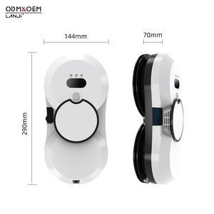 <span class=keywords><strong>Limpiador</strong></span> de Vidrios Eléctrico OEM L17S con Control Wifi, <span class=keywords><strong>Limpiador</strong></span> de <span class=keywords><strong>Ventanas</strong></span> Magnético con Marca OEM para Uso en Exteriores, Enchufe Estadounidense - Product Image 2