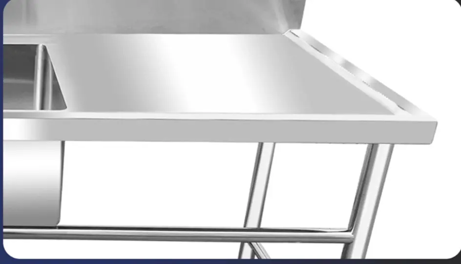 Schlussverkauf Edelstahl Doppelschüssel Küchenspüle Montage Spültisch