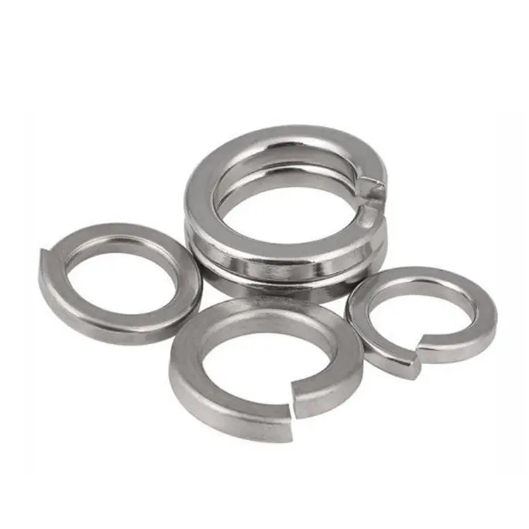 A2-70 18-8 304 Stainless Steel DIN127 Spring Washer Split Lock Washers 2 2.5 3 4 5 6 8 10 12 14 16 18 20 22 24 30