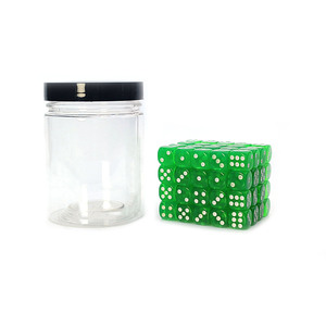 Tùy Chỉnh Nhãn 12Mm Đầy Màu Sắc Trong Suốt D6 <span class=keywords><strong>Dice</strong></span> Set 100 Pcs Acrylic Dices Với Nhựa Hộp Lưu Trữ Chai Cho Hội Đồng Quản Trị Trò Chơi - Product Image 4