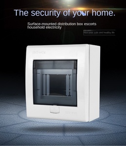 แผงจำหน่ายไฟฟ้าติดผนังพร้อมปุ่มกดกล่องกระจายไฟฟ้า - Product Image 4