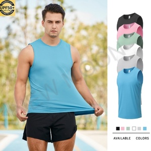 Chaleco de Secado Rápido para Maratón de Verano, Chaleco Deportivo sin Mangas para Hombre, para Correr, Entrenamiento, Baloncesto, Fitness, con Tiras Reflectantes - Product Image 1