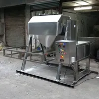 Mélangeur octogonal en acier inoxydable Micron India, capacité 500L, puissance 5kW, 440V, type rotatif, mélange uniforme de poudre sèche pour aliments