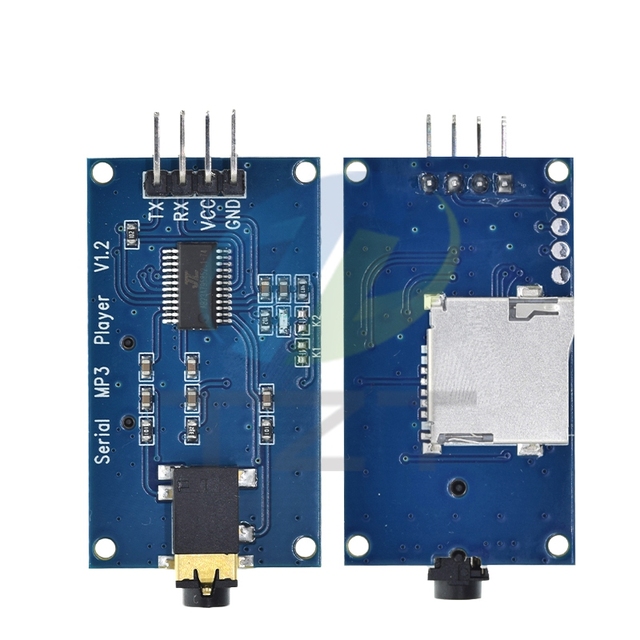 TZT YX6300 YX5300 UART Control Serial Module MP3 Music Player Module For Arduino/AVR/ARM/PIC CF