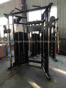 YG FITNESS YG-2051 <span class=keywords><strong>Station</strong></span> multifonctionnelle de <span class=keywords><strong>musculation</strong></span> avec <span class=keywords><strong>poulie</strong></span> croisée réglable et machine à câbles pour entraînement fonctionnel - Product Image 3