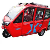 Triciclo Elétrico para Passageiros, Carro Elétrico, Riquixá, Tuk Tuk E