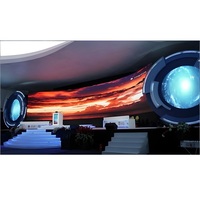 Écran LED intérieur P1.86, cadre fin, installation facile, pour affichage commercial haut de gamme, bureaux, salles de banquet