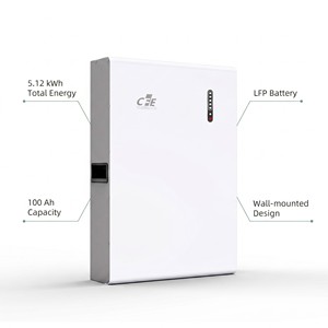 Batterie au lithium fer phosphate empilable 5 kWh CFE-WL-5 avec BMS intelligent et CAN pour stockage solaire domestique – Vente directe usine - Product Image 1
