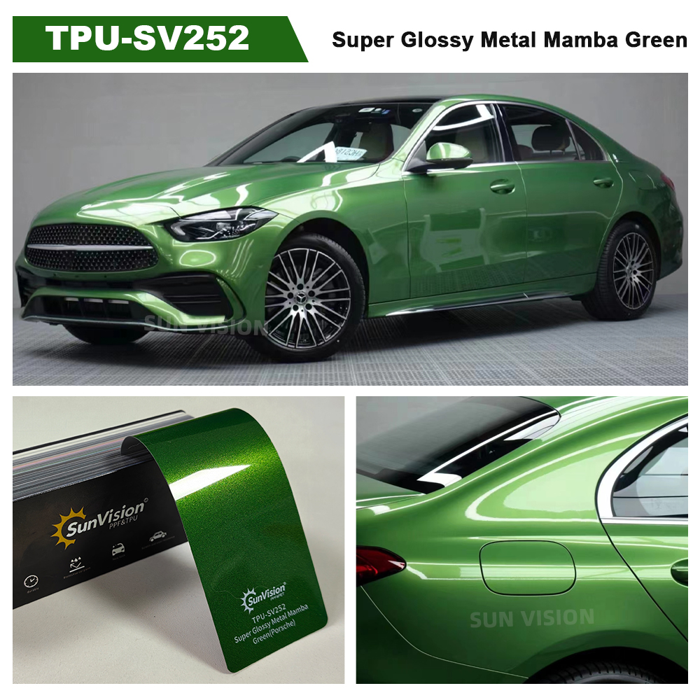 Vert Mamba Métal Super Brillant