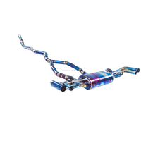 Système d'échappement à soupape électrique REV Catback pour Benz AMG GLE53 3.0T 2020-2024 avec tuyau en alliage de titane