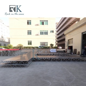 Escenario Portátil Antideslizante a Precio de Fábrica, Plataforma de Escenario de Aluminio para Interiores y Exteriores, Podio para Eventos Musicales - Product Image 5