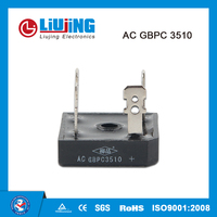 Redresseur de pont AC GBPC 3510, neuf et d'origine