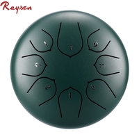 Cheap Price 6 Inch 8 Tone Steel Tongue Drum C Tone Kids Hluru