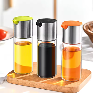 Bottiglia di Vetro Vuota all'Ingrosso <span class=keywords><strong>da</strong></span> 100ml per Salsa di Soia e Olio, Ampolla <span class=keywords><strong>da</strong></span> 320ml per Aceto <span class=keywords><strong>da</strong></span> <span class=keywords><strong>Tavola</strong></span> con Tappo a Vite - Product Image 2