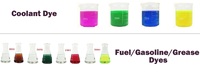 Colorants à base d'eau, vert fluorescent, jaune, bleu, rose, colorant, solution antigel, pigment