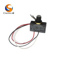 Mini Sensor Fotoeléctrico con Orificio de 10 mm de Diámetro, Tipo Interruptor Óptico, Salida de 120 VCA para Iluminación de Calles y Jardines