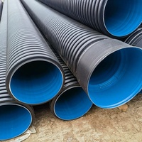 Fabricant de tuyaux à double paroi en HDPE pour le drainage des eaux usées, la récupération des eaux de pluie, la protection des câbles et les projets d'ingénierie civile