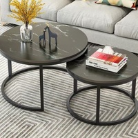 Fabricant professionnel de tables basses modernes de luxe, ensembles de tables basses, matériau en panneaux artificiels pour meubles de salon