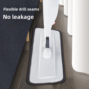 Mopa con Rociador de Fibra <span class=keywords><strong>Fina</strong></span>, Mopa Giratoria de 39 cm para <span class=keywords><strong>Limpieza</strong></span> de Pisos de Gran Área - Product Image 4