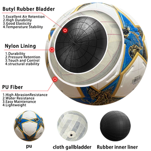 Pallone <span class=keywords><strong>da</strong></span> <span class=keywords><strong>Calcio</strong></span> Professionale di Alta Qualità Champions League 2026 Nuovo Pallone <span class=keywords><strong>da</strong></span> Gara Misura 5 con Logo Semplice o Originale <span class=keywords><strong>Palloni</strong></span> in Stock - Product Image 5