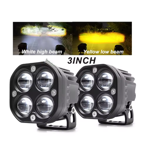 New 120 Wát công suất cao 3inch màu kép 5D chiếu LED sương mù ánh sáng, Bumper Cube tại chỗ chùm Offroad 4x4 sao lưu LED làm việc ánh sáng - Product Image 2