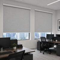 Tirai Pintar Kustom Ilvia Blackout dengan Sistem Tirai Elektrik Wifi Roller Blinds
