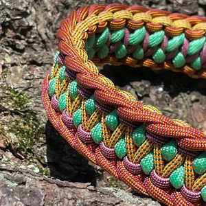 Collar para mascotas Paracord moderno hecho a mano, <span class=keywords><strong>Collier</strong></span> táctico personalizable para perros - Product Image 4