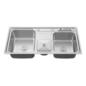 Popolare moderno in acciaio inox doppia ciotola pressato <span class=keywords><strong>lavello</strong></span> per <span class=keywords><strong>cucina</strong></span> <span class=keywords><strong>doppio</strong></span> <span class=keywords><strong>lavello</strong></span> <span class=keywords><strong>cucina</strong></span> - Product Image 3