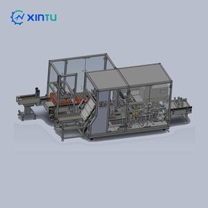 Automatische elektrische Milchkarton-Verpackungs linie Maschine General <span class=keywords><strong>Brick</strong></span> Shaped Non für <span class=keywords><strong>Tetra</strong></span> Pak für Lebensmittel-und Getränke papier - Product Image 4