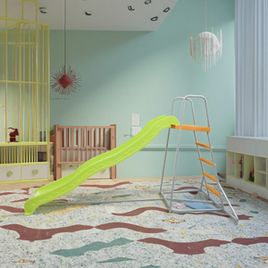 Tobogán infantil de 250cm de largo tobogán para <span class=keywords><strong>guardería</strong></span> infantil, hogar, Parque - Product Image 3