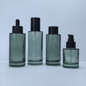 The Manufacturer Customized Cosmetics Set Bottle 30ml 100ml 120ml 50g Dropper Oil Bottle with Pump Head Glass Bottle - Product Image 2