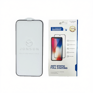 ฟิล์มกันรอยจอแบบเคลือบป้องกันไฟฟ้าสถิตย์ยี่ห้อ Jonson สำหรับ iPhone 13 Pro Max 14 Plus - Product Image 1