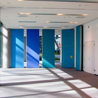 Diviseurs de pièce pour bureau, cloison amovible pour salle de conférence, salle de formation, système de division d'espace flexible