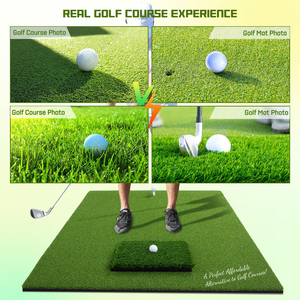 Tapis de frappe de <span class=keywords><strong>golf</strong></span> pour l'entraînement au jeu court-Type Putting Green