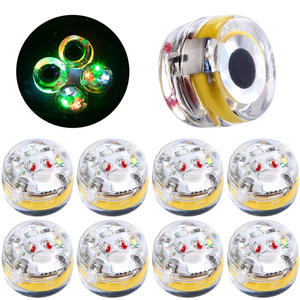 Piège à poissons LED étanche de petite taille, se fixe à l'appât ou à la cage à appât, adapté à la capture de calmars, d'octopodes et de poissons épée - Product Image 4
