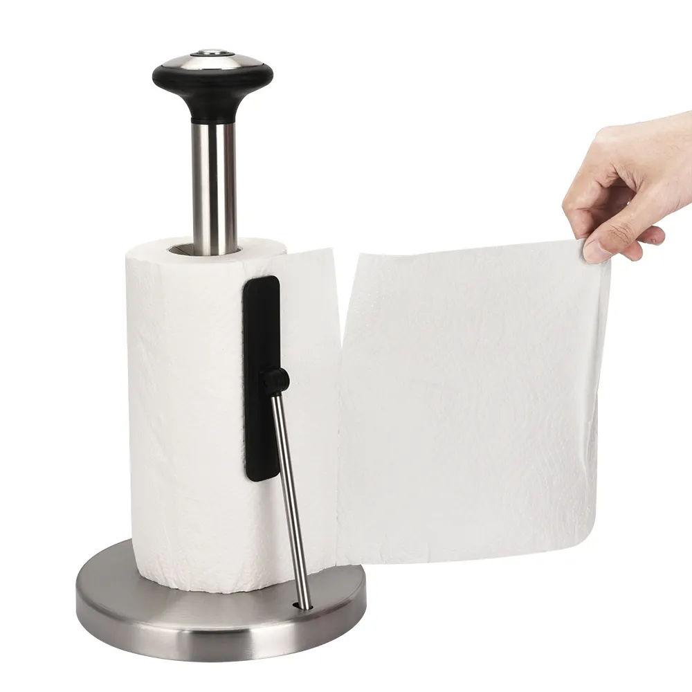 Luxus Tissue Roll Marmor Küchen papier Handtuch halter Einhand bedienung