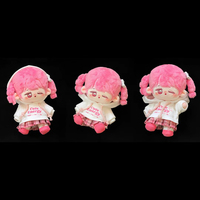 Peluche personnalisée Kpop Idol, jouet en peluche 10cm 15cm 20cm, poupée debout, fabrication OEM, mini