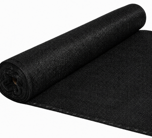 Filet d'ombrage <span class=keywords><strong>noir</strong></span> en HDPE tricoté, taux d'ombrage 95% (<span class=keywords><strong>35</strong></span> microns), pour serre, ferme, jardin, protection solaire des plantes, 4x100m - Product Image 1
