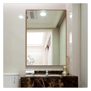 Manufacturer Bathroom Decorative Mirror Home Furniture Mirror with a Frame Wall Mounted Mirror - Product Image 6