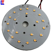 Carte de circuit imprimé LED RoHS 94v0, batterie externe, prototype multicouche avec lumière nocturne, SMD 2835, marque LT, cuivre 1 oz, perçage 0,2 mm