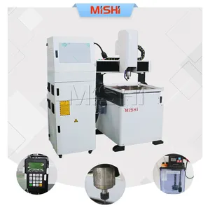 MISHI cnc milling aluminum cutting machine 6090 mini cnc router for metal cutting engraving machine