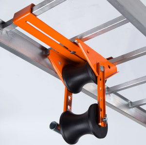 Guía <span class=keywords><strong>de</strong></span> rodillos ajustable <span class=keywords><strong>de</strong></span> alta resistencia para cableado, herramienta <span class=keywords><strong>de</strong></span> extensión <span class=keywords><strong>de</strong></span> escalones <span class=keywords><strong>de</strong></span> aluminio para tirar <span class=keywords><strong>de</strong></span> cables, polea para colocación <span class=keywords><strong>de</strong></span> cables - Product Image 6