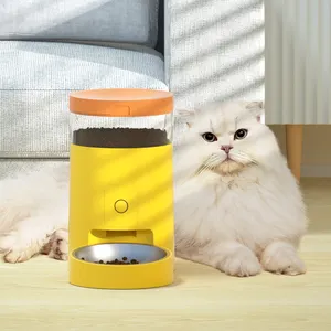 Mangeoire automatique pour animaux de compagnie, Logo personnalisé, appareil photo, mangeoires pour chats, minuterie d'alimentation, Wifi intelligent, mangeoire pour chiens et chats